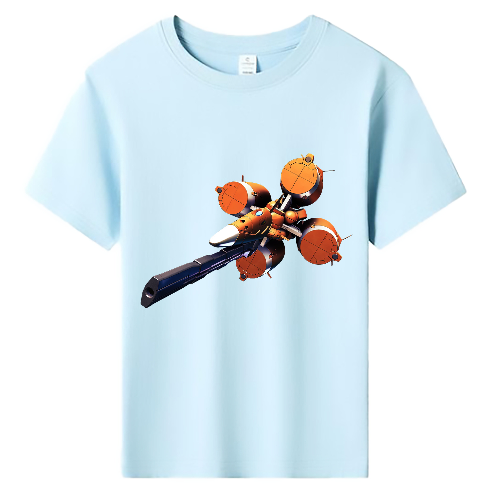 （画像用） 機動戦士ガンダム Mobile Suit Gundam 綿100％キッズTシャツ（フロントプリント）